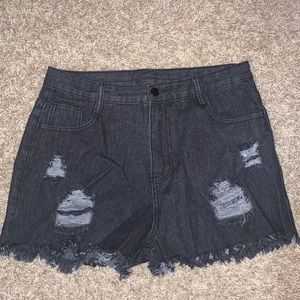 🌟ripped jean shorts